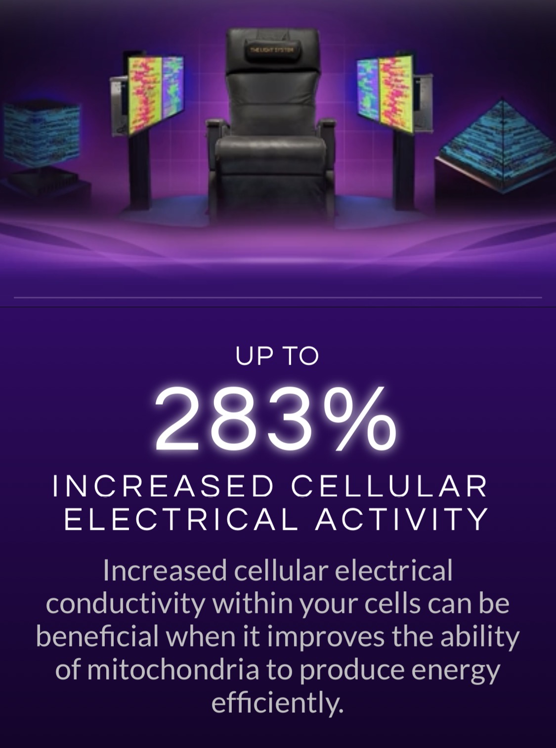 The Light System therapy room